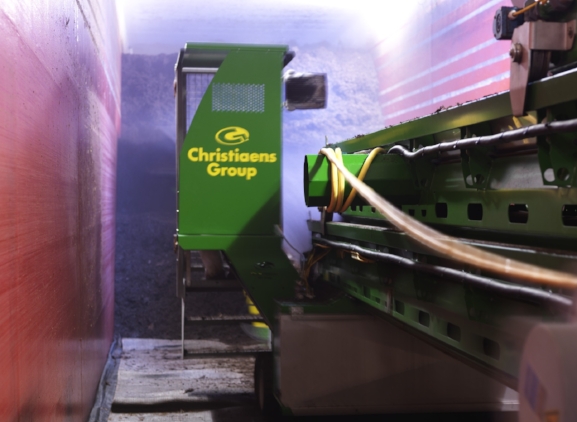 Pasteurization process colonized mushroom compost Pasteurization process colonized mushroom compost