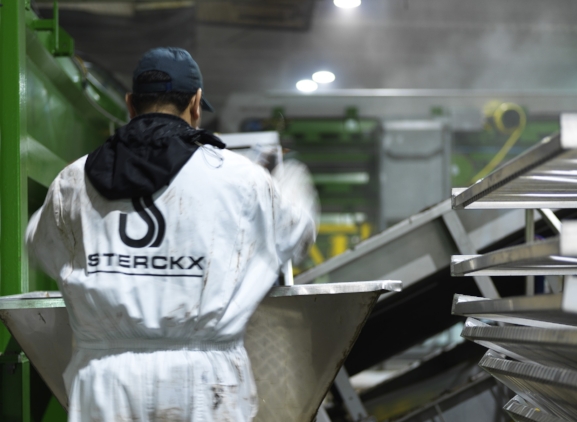 Incubatie doorgroeid champignonsubstraat Incubatie doorgroeid champignonsubstraat