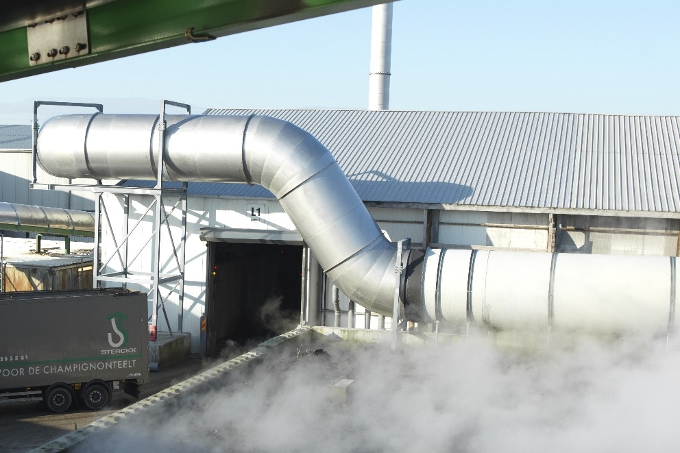 Remplacement biofilter I Composting facility Sterckx Remplacement biofilter I Composting facility Sterckx